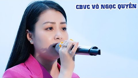 Em Gái Xinh Có Giọng Ca Quá Ngọt Võ Ngọc Quyền Tình Ca Biên Giới