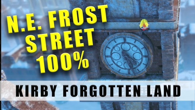 Kirby and the Forgotten Land Northeast Frost Street - How to Reach the Clock  Tower - YouTube