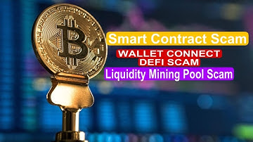 Wallet Connect Defi Scam Using Smart Contract on Trust Wallet , Coinbase, SafePal , Binance