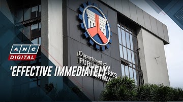 DPWH suspends foreign trips of officials, employees amid flood control probe | ANC