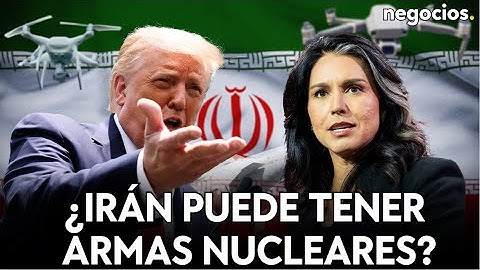¿Irán de verdad puede tener armas nucleares? Gabbard y Trump discuten en público