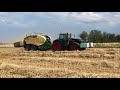 Retrouvez Dominique au pressage de paille / Fendt 1050 black édition / Krone HDP2 / ETA La Louvière