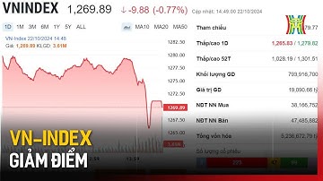 Vn-Index giảm điểm | Tin tức