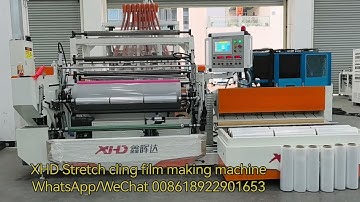 Automatic 1500mm 5 layer stretch film making machine stretch film manufacturing machine pallet wrap