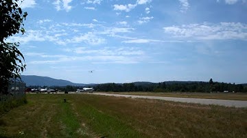1928 Stearman C3B Engine Flying Boomcam Perspective 2011