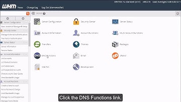 How to Manage MX entries in WHM?