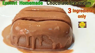 Chocolate ice cream,ice cream,chocolate cream recipe,ice recipe,
without condensed milk,homemade cream,chocolate,...