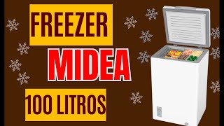 Freezer  Horizontal Midea 100 Litros  Análise