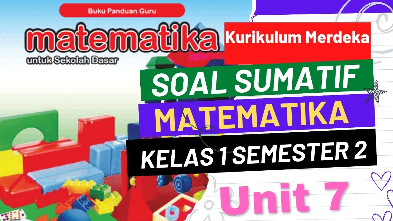 Soal Sumatif UH Matematika Kelas 1 Semester 2 Kurikulum Merdeka Unit Soal sumatif uh matematika kelas 1 semester 2 kurikulum merdeka unit