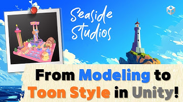 From Modeling to Toon Style in Unity! (UModeler X × All In 1 Shader Workflow)