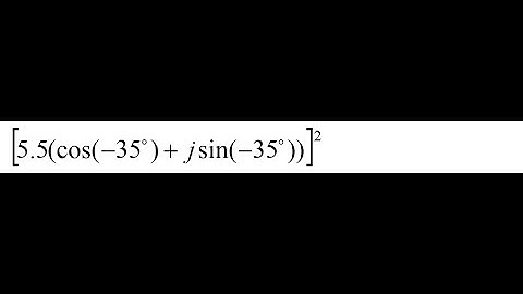 Applying De Moivre’s Theorem to Powers and Roots of Complex Numbers 80
