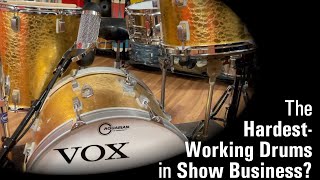 THE JAMES BROWN BREAKBEAT SOUND - Restoring a Vintage Vox Drum Set