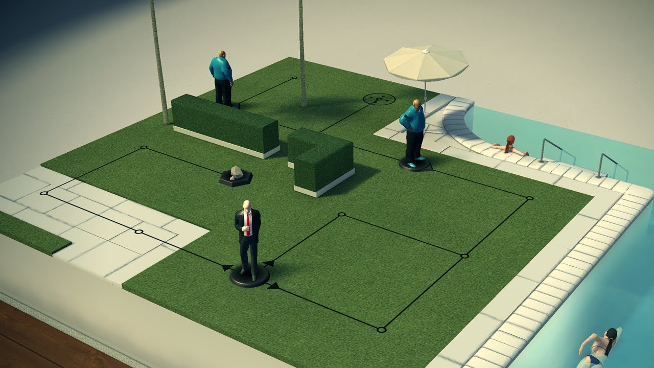 Hitman GO MOD APK cover