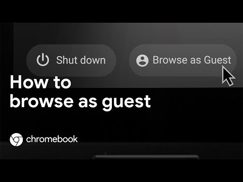 How to browse as a guest on your Chromebook