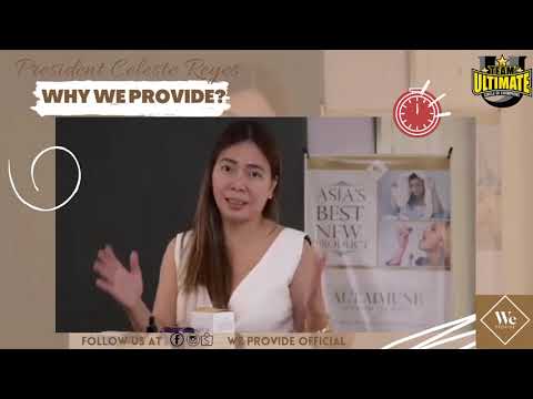 PRESIDENT CELESTE REYES TALKS ABOUT WE PROVIDE