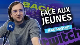 De la POLITIQUE sur TWITCH ! Jean Massiet est FACE AUX JEUNES