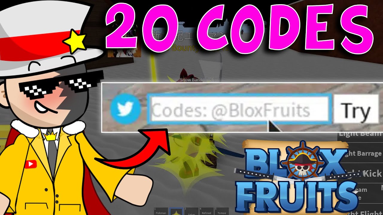 19 CODIGOS DE BLOX FRUITS ROBLOX 2022 