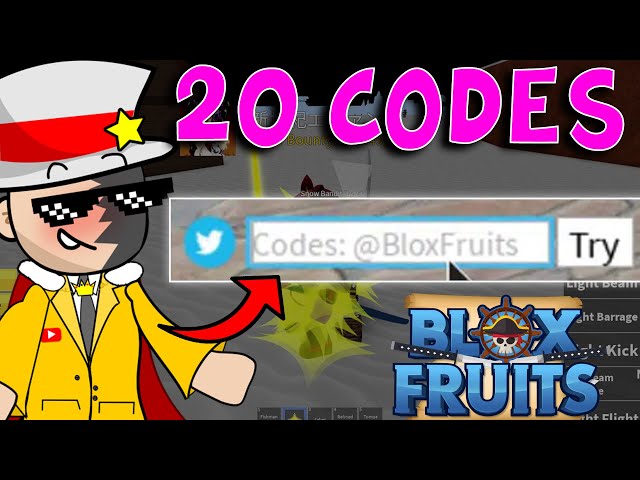 Blox Fruits Codes - Todos os códigos de trabalho para Roblox Blox