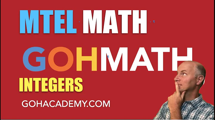 MTEL TEST PREP ~ #2 ~ General Curriculum Math Subtest (03 & 278) ~ Chris Abraham ~ GOHacademy.com