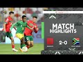 Morocco 🆚 South Africa | Highlights - #TotalEnergiesAFCONU17 2023 - MD1 Group B