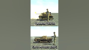 Smallest Tanks #warthunder #mowas2 #tanks #wot