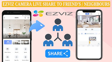 How to Securely Share Live Access to Ezviz Cameras with Friends or Neighbors