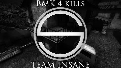 CSGO: Team inSane - BMK 4 kills + 1 chicken AK-47 spray