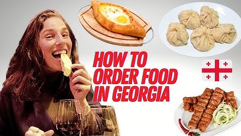 Basic Georgian | Ordering food lesson 2 #speakgeorgian