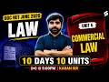 UGC NET Law Preparation 2026 | UGC NET Law Unit 6 | Commercial Law By Karan Sir