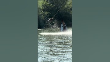 First blind Judge attempt #nevergiveup #wakeboarding #extremesports #summer