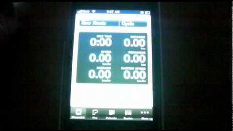 Cyclemeter app