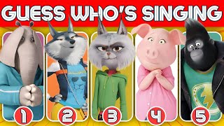 Guess Who's Singing 🎤🎶 | Sing 1 & 2 Song Quiz Challenge | Porsha, Nooshy, Rosita, Meena, Ash, Johnny
