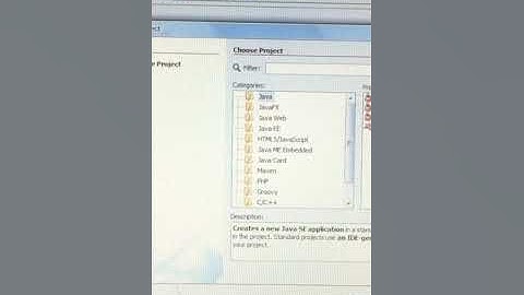 Java netbeans