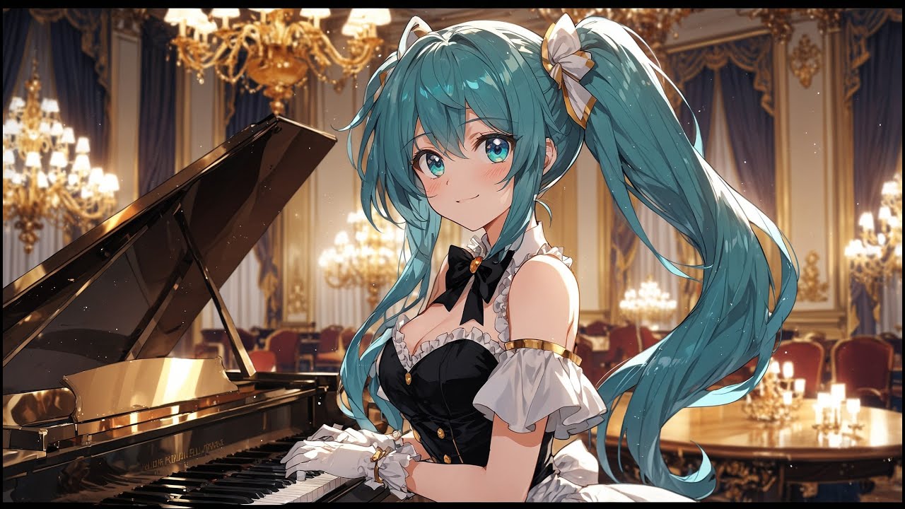 🎹Medieval Elegance: A Maiden by the Piano🎻✨ | Relaxing Medieval Vibes Music