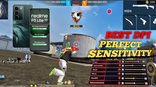 Realme p3 lite 5g free fire best headshot sensitivity settings ⚡|🔥Realme p3 lite 5g best dpi setting screenshot 4