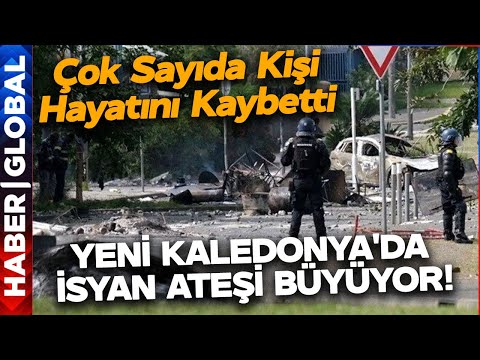 Yeni Kaledonya'da İsyan Ateşi Büyüyor! Halk Macron'a Karşı Ayaklandı! Fransa Adaya Asker Yığıyor!