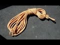 Basic Rope Coiling Method Used by Tree Workers