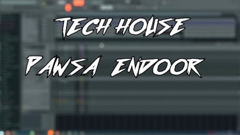 Tech house template  Like Pawsa, Endoor, Cloonee
