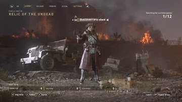 *NEW* Relic Of The Undead Mode (Call of Duty: WWII)