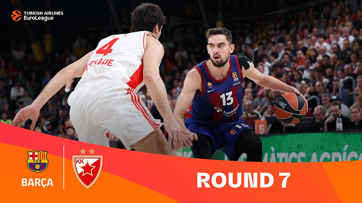 Barcelona-Zvezda | Round 7 Highlights | 2023-24 Turkish Airlines EuroLeague