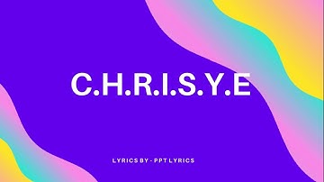 Diskoria, Laleilmanino, Eva Celia - C.H.R.I.S.Y.E (VIDEO LYRICS) by PPT LYRICS