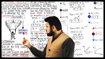 Terminal Velocity😱| Ch#6 Fluid Dynamics❤️| Class 11 Physics