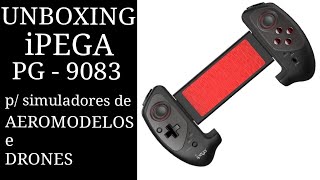 Unboxing IPEGA PG - 9083 - Controle bluetooth para celular, tablet, nitendo switch, PC, Tv Box e etc