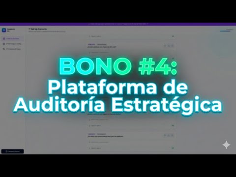 Demo de la Guía de Auditoría Estratégica