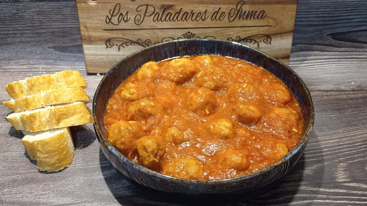 Albóndigas en salsa de tomate  en olla gm/buenísimas y super fácil#lospaladaresdeinma#ollagm