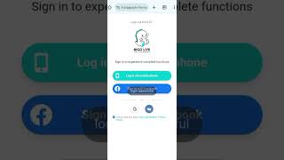 How to recharge on bigo live using browser.