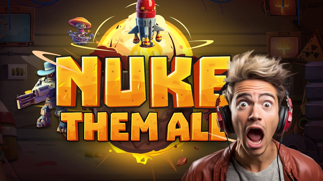 NUKE THEM ALL Gameplay 1Hour ☢️ Early Pre-Public Demo Betatester reaction