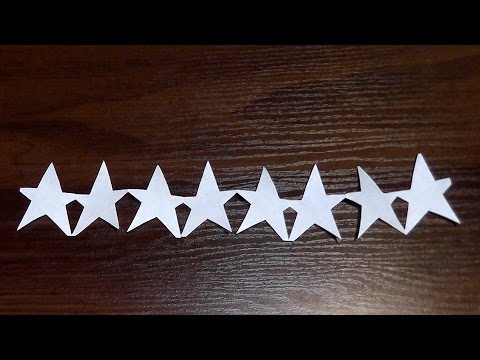 Видео: Как да направите венец на коледно дърво от звезди от оригами