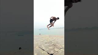 Nadi mai kud gya viral flip video flip trending