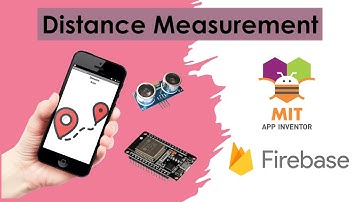 Distance Measurement (NodeMcu, Ultrasonic, MIT App Inventor, Firebase)